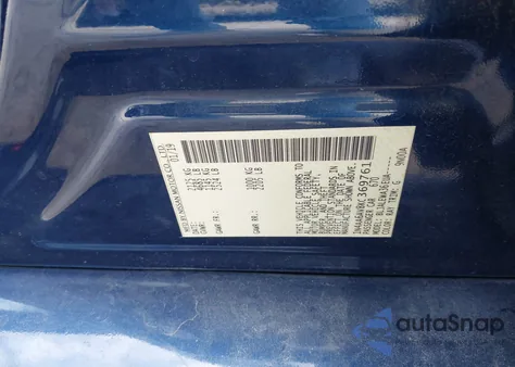 2019 Nissan Maxima 3.5 Sl z USA, uszkodzony, nr VIN 1N4AA6AV8KC369761